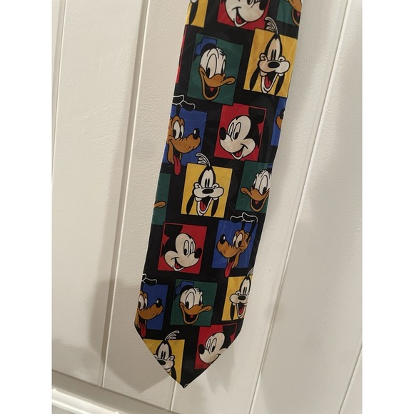 Disney Other - Balancine Disney The Tie Works Men's Necktie Mickey And Friends All Over Print
